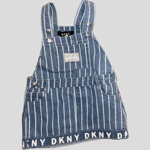 2 Toddler DKNY overall dress